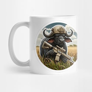 African Buffalo Tactical Mug